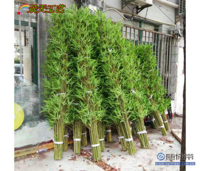 【景天工廠直銷人造仿真竹子、竹葉工程裝飾園林景觀大竹細(xì)竹仿真盆景竹】東莞市企石景天工藝品廠 - 產(chǎn)品庫
