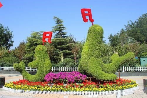 成都五色草雕塑專(zhuān)業(yè)定制廠(chǎng)家 五色草綠雕造型可來(lái)圖定制保質(zhì)保量